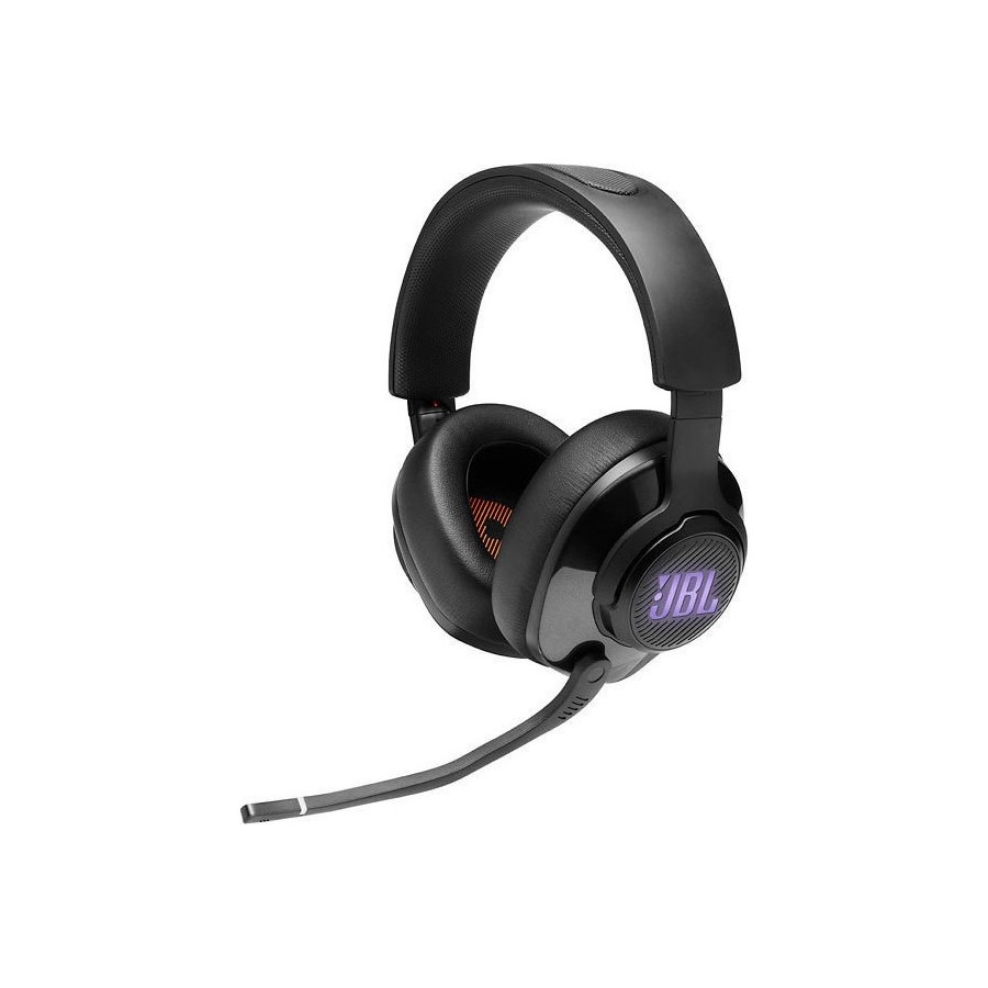 JBL Quantum 400 Over-Ear Wired Gaming Headset Surround RGB Black
