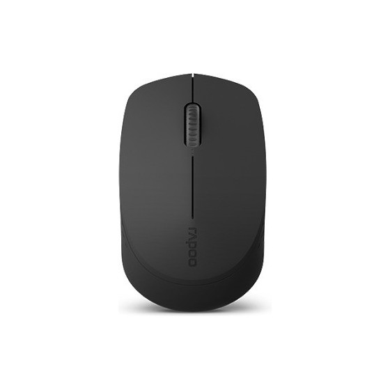 RAPOO M100, WIRELESS OPTICAL MOUSE, MULTI-MODE, SILENT, (DARK GREY) 18199