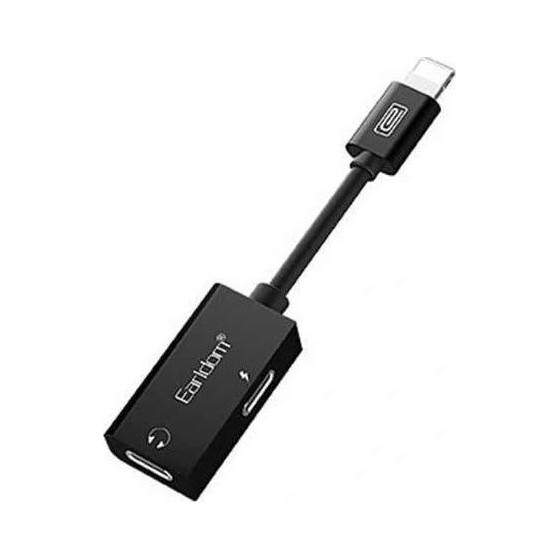 Προσαρμογέας Earldom ET-OT32C, Type-C έως 3.5mm + Type-C F, 12cm, Ασημί