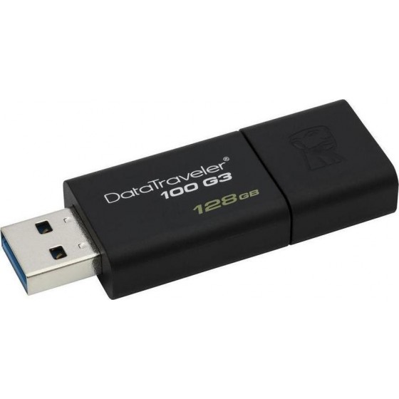 USB Flash Drive Kingston Datatraveler 100 G3 128GB USB 3.0 (DT100G3/128GB)