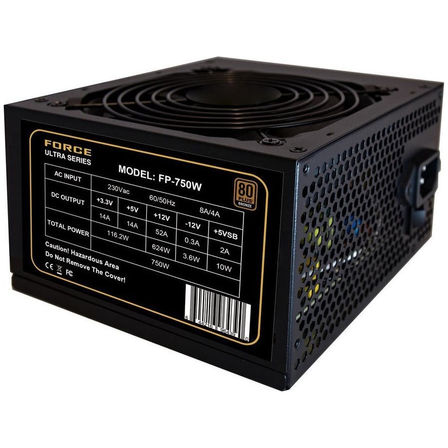 Force Ultra Series 750w 80+ Bronze (FP-750W)