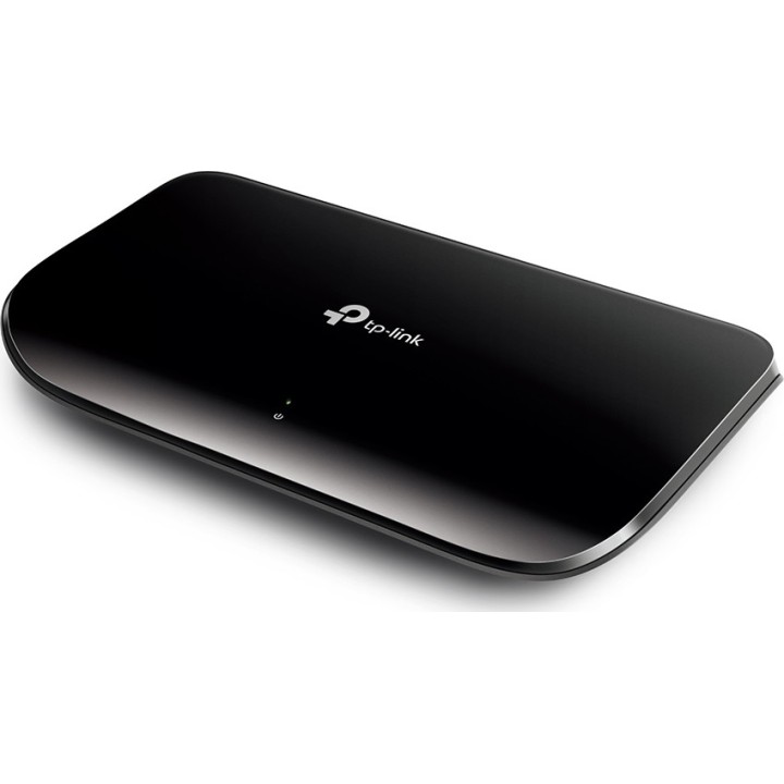 SWITCHER TP-LINK GIGABIT 8 PORT 10/100M/1000M TL-SG1008D V8