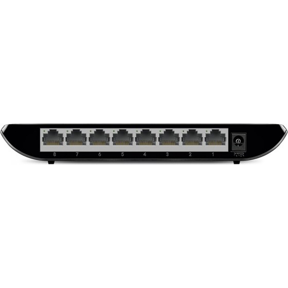 SWITCHER TP-LINK GIGABIT 8 PORT 10/100M/1000M TL-SG1008D V8