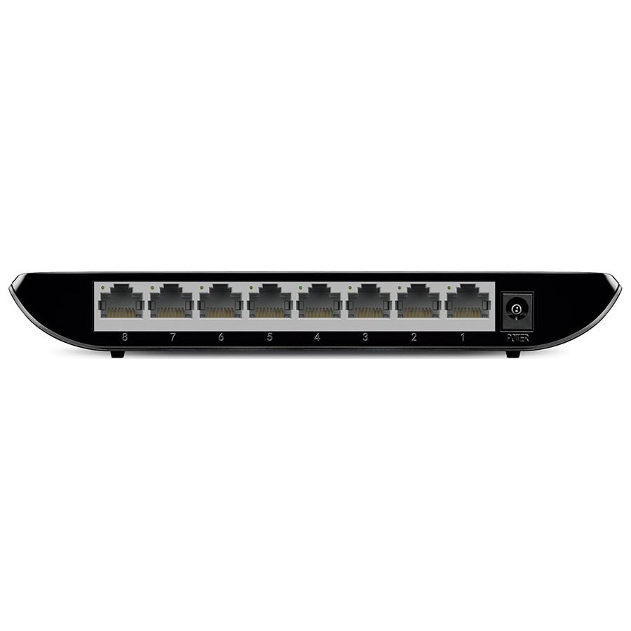 SWITCHER TP-LINK GIGABIT 8 PORT 10/100M/1000M TL-SG1008D V8