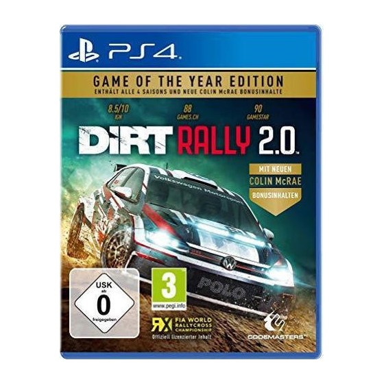 DiRT Rally 2.0 (Deluxe Edition) PS4 GAMES Used-Μεταχειρισμένο