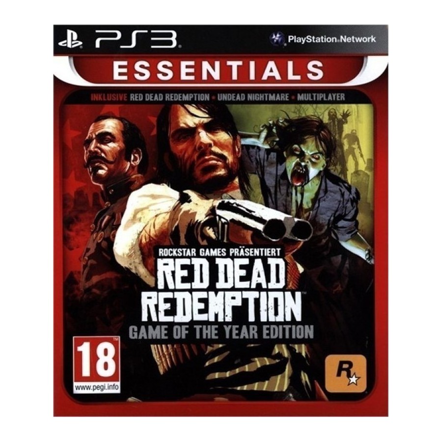 RED DEAD REDEMPTION PS3 GAMES Used-Μεταχειρισμένο