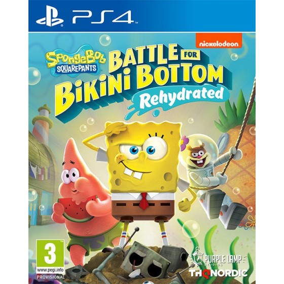 SpongeBob SquarePants: Battle for Bikini Bottom - Rehydrated PS4 GAMES