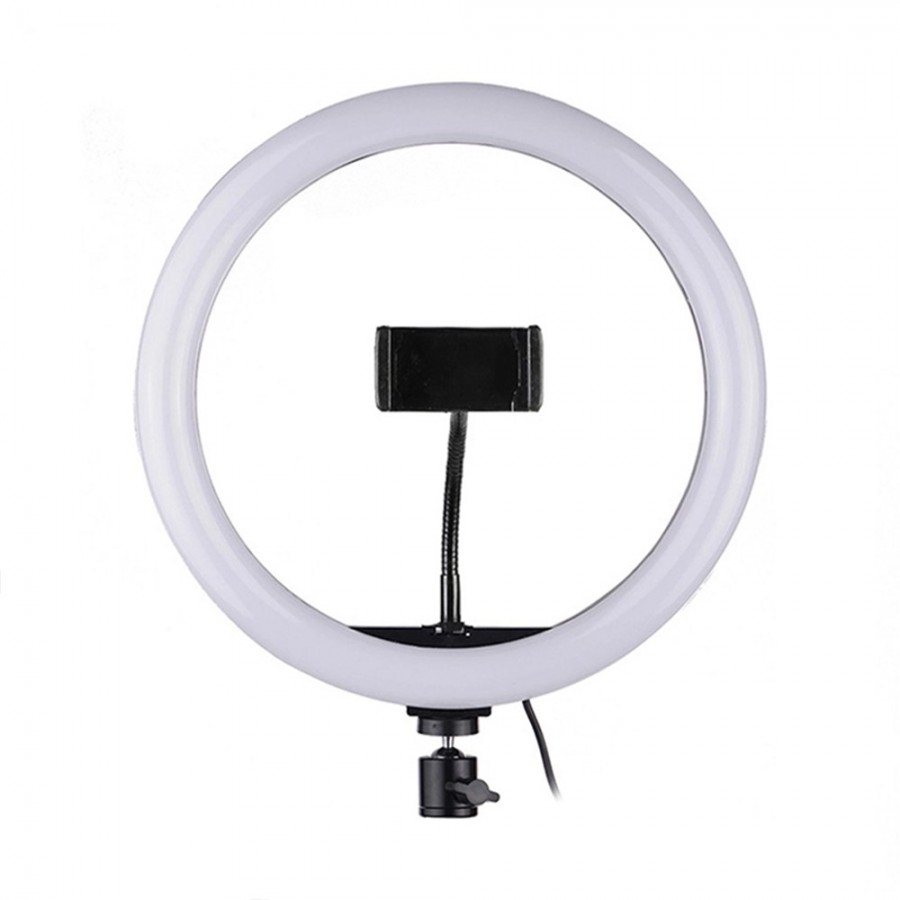 LED Ring light No brand M33, 33cm, RGB, 25W, Black