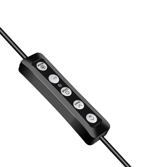 LED Ring light No brand M33, 33cm, RGB, 25W, Black