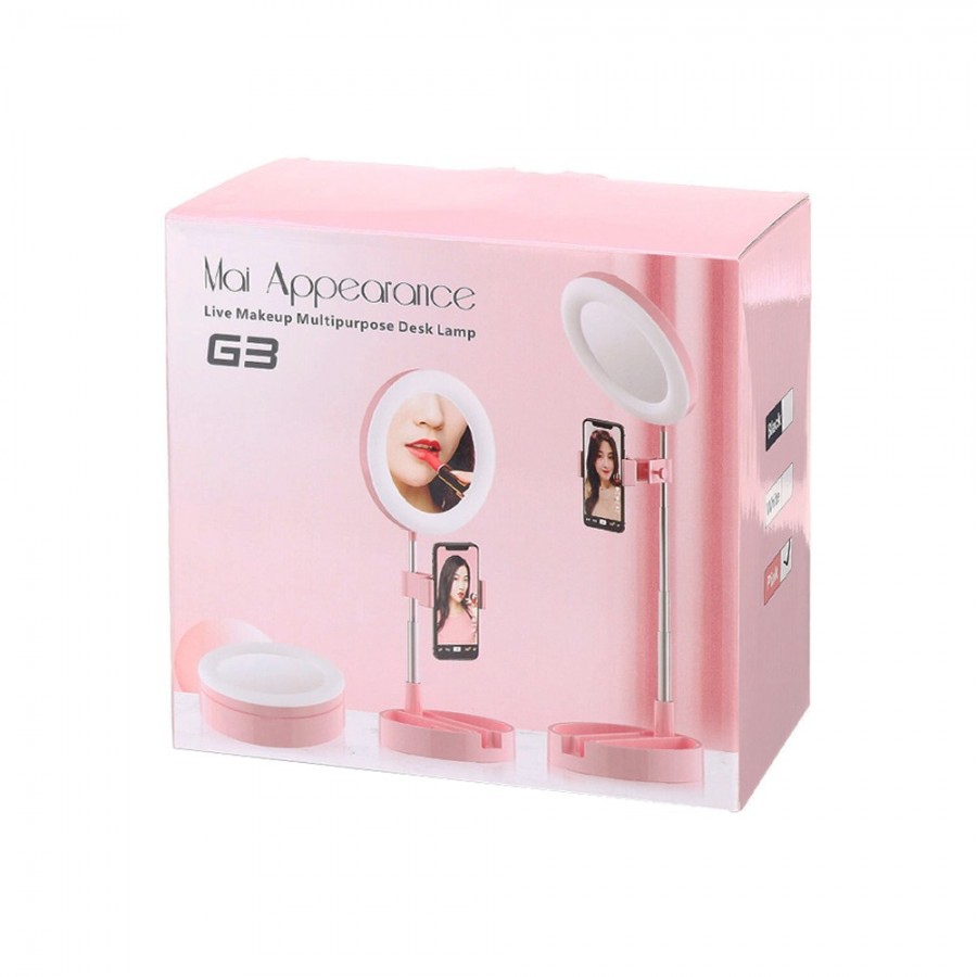 LED Ring light No brand G3, 16cm, 12W, Pink