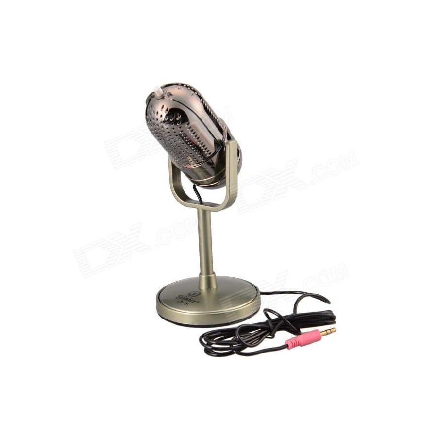 Μικρόφωνο No brand FE16, 3.5mm, Ασημί