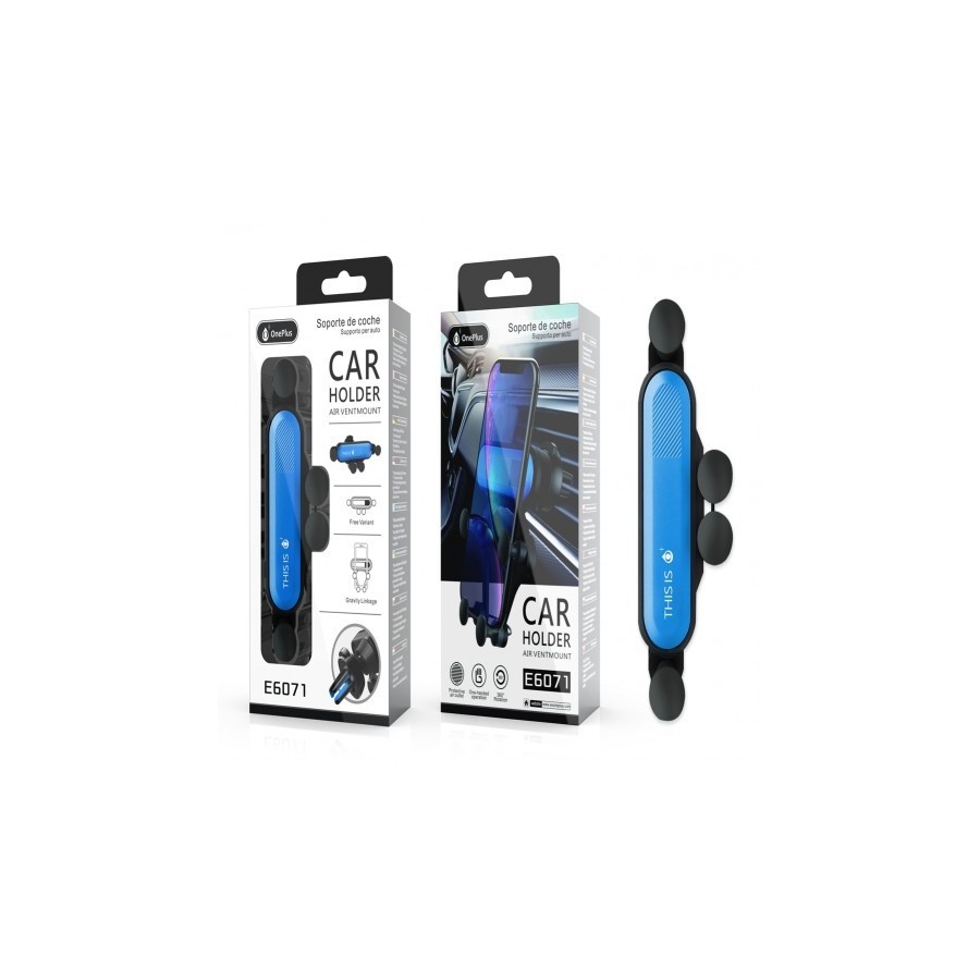 Βάση αυτοκινήτου One Plus E6071 για τον αεραγωγό του αυτοκινήτου χρώμα Μπλέ