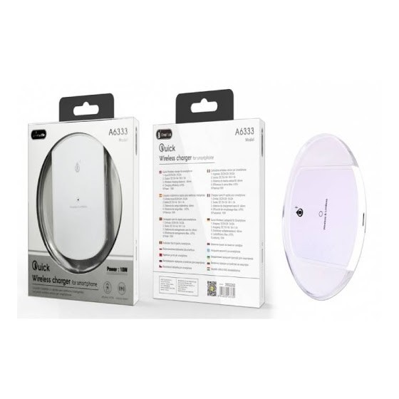 Ασύρματο φορτιστή  Oneplus A6333 , Qi, 5V/1.0A Χρώμα Μαύρο