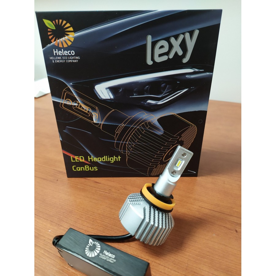 Heleco Λάμπα Led H8/H9/H11 Lexy Canbus // 3 έτη εγγύηση