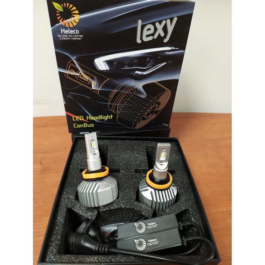 Heleco Λάμπα Led H8/H9/H11 Lexy Canbus // 3 έτη εγγύηση