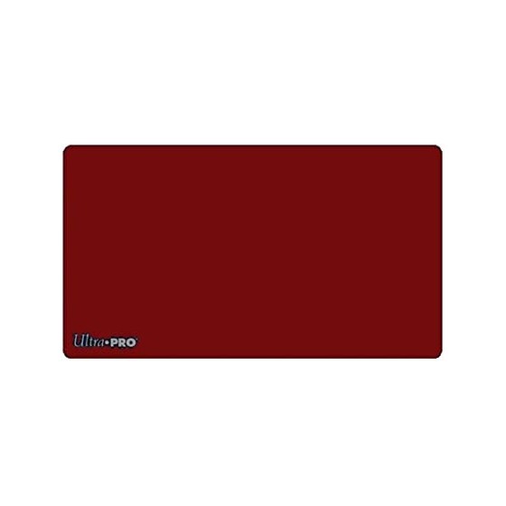 RED PLAIN PLAYMAT WITH LOGO