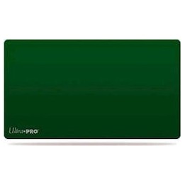 GREEN PLAIN PLAYMAT WITH LOGO