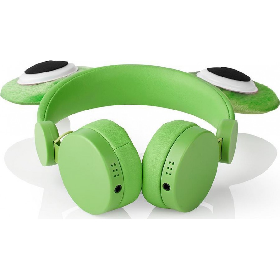 NEDIS HPWD4000GN Wired Headphones 1.2m Round Cable On-Ear Detachable Magnetic Ea