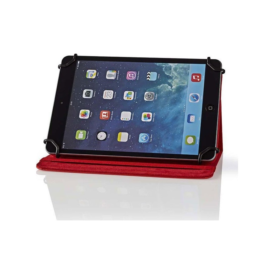 NEDIS TCVR10100RD Tablet Folio Case 10" Universal Red