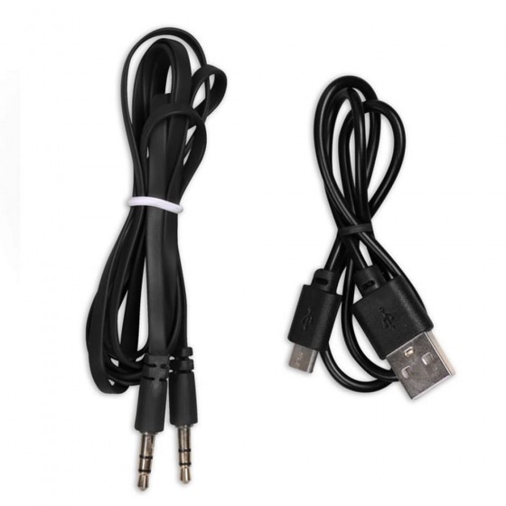 NOD PLAYLIST BLACK Bluetooth over-ear ακουστικά με μικρόφωνο, σε μαύρο χρώμα.