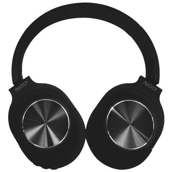 NOD PLAYLIST BLACK Bluetooth over-ear ακουστικά με μικρόφωνο, σε μαύρο χρώμα.