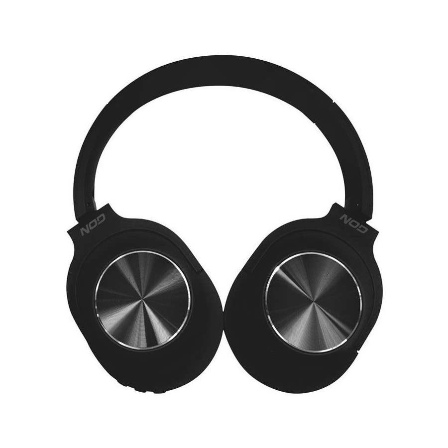 NOD PLAYLIST BLACK Bluetooth over-ear ακουστικά με μικρόφωνο, σε μαύρο χρώμα.