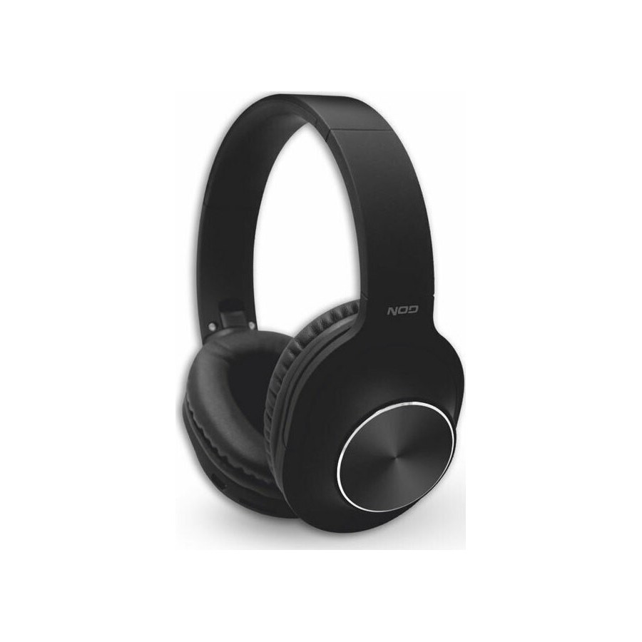 NOD PLAYLIST BLACK Bluetooth over-ear ακουστικά με μικρόφωνο, σε μαύρο χρώμα.