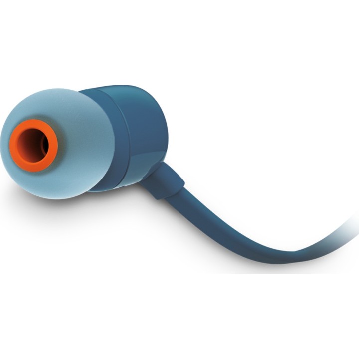 JBL T110 Ενσύρματα Ακουστικά In-Ear Με Πλήκτρο Ελέγχου Και Μικρόφωνο Για Handsfree Κλήσεις χρώμα blue