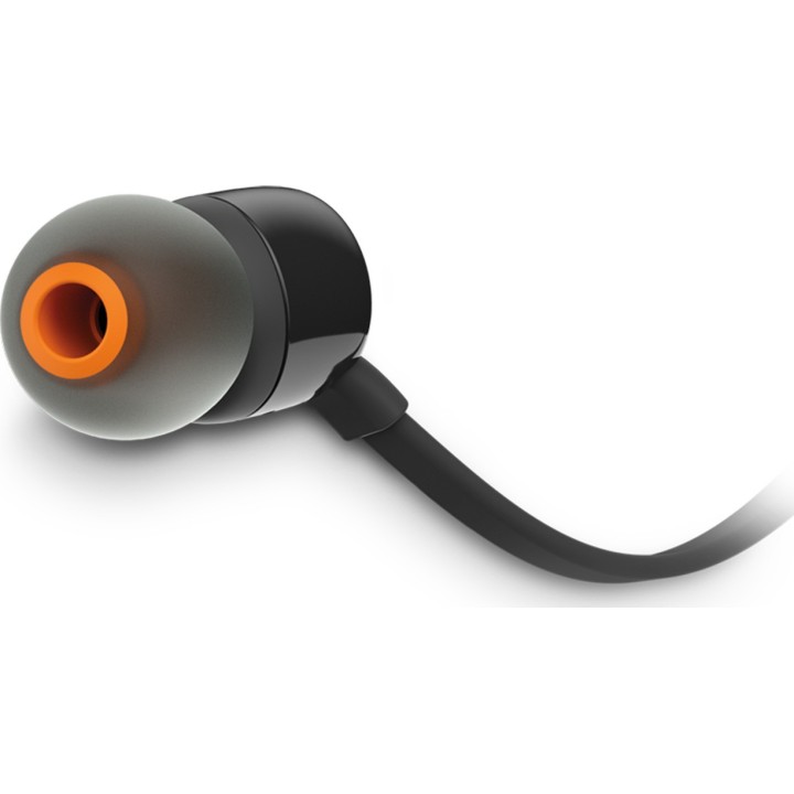 JBL T110 Ενσύρματα Ακουστικά In-Ear Με Πλήκτρο Ελέγχου Και Μικρόφωνο Για Handsfree Κλήσεις black