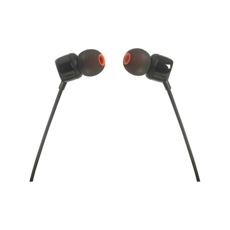 JBL T110 Ενσύρματα Ακουστικά In-Ear Με Πλήκτρο Ελέγχου Και Μικρόφωνο Για Handsfree Κλήσεις black