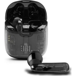 JBL Tune 225TWS, True Wireless Ear-Buds Headphones, (Ghost Black)