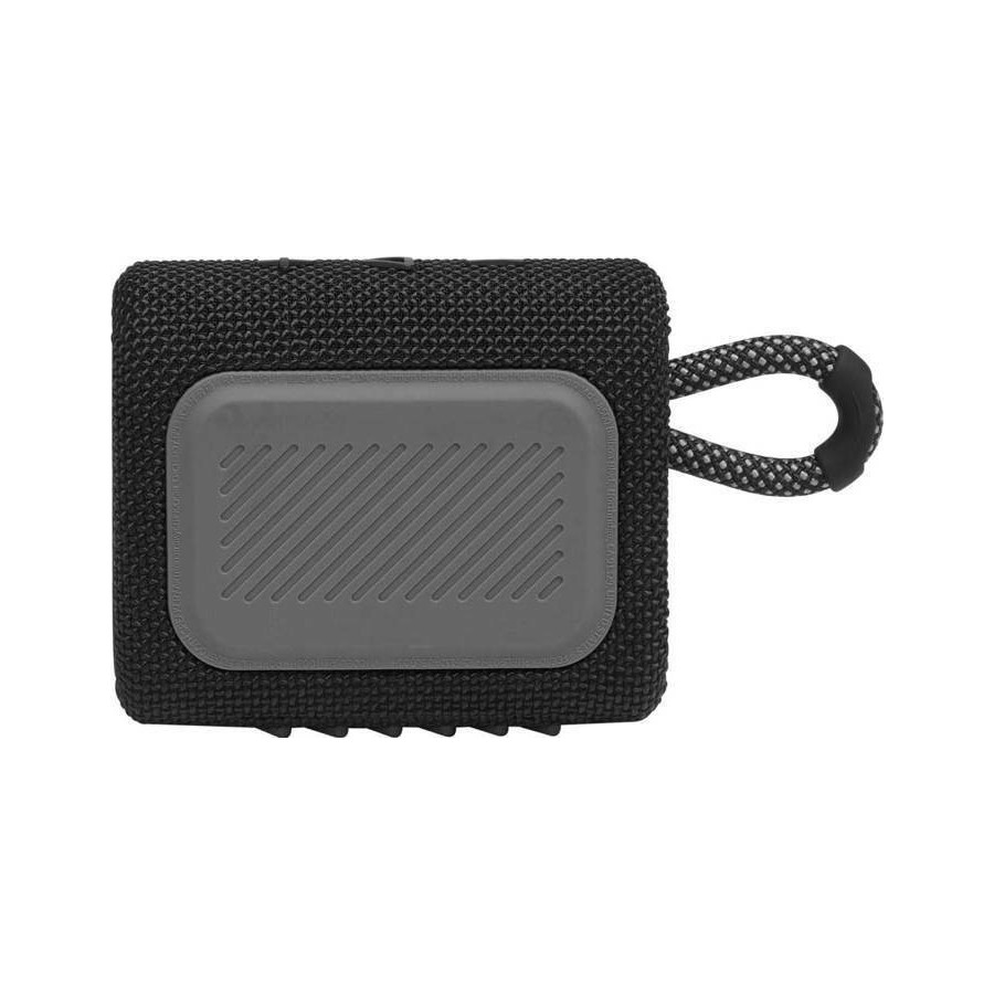 JBL Go3 Bluetooth Speaker - Αδιάβροχο Ασύρματο Ηχείο - Black (JBLGO3BLK)