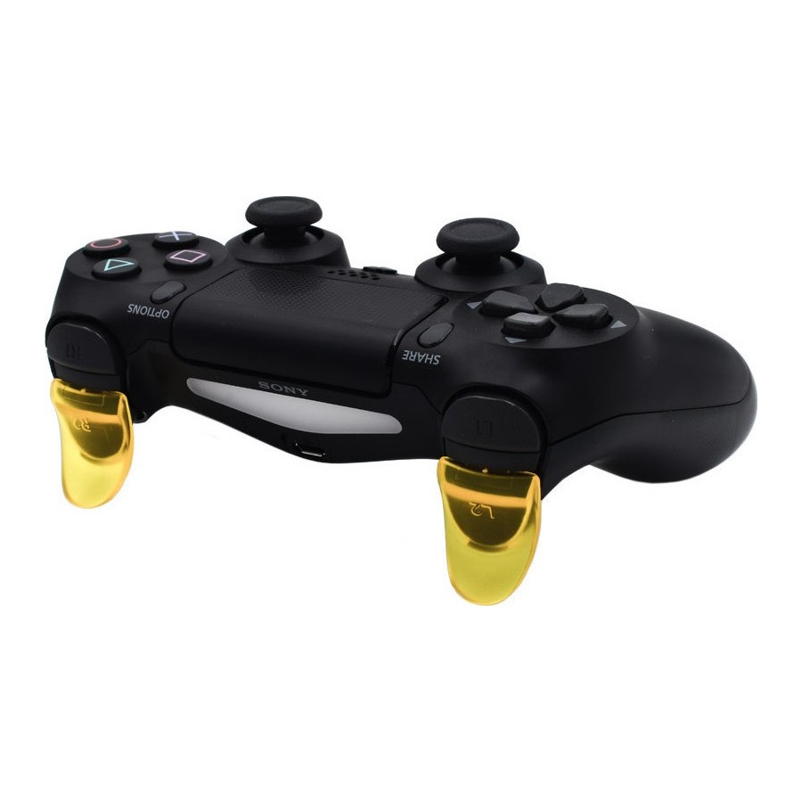 Σετ Προεκτάσεις Κουμπιών L2R2 Χειριστηρίου PS4 OEM - Κίτρινο