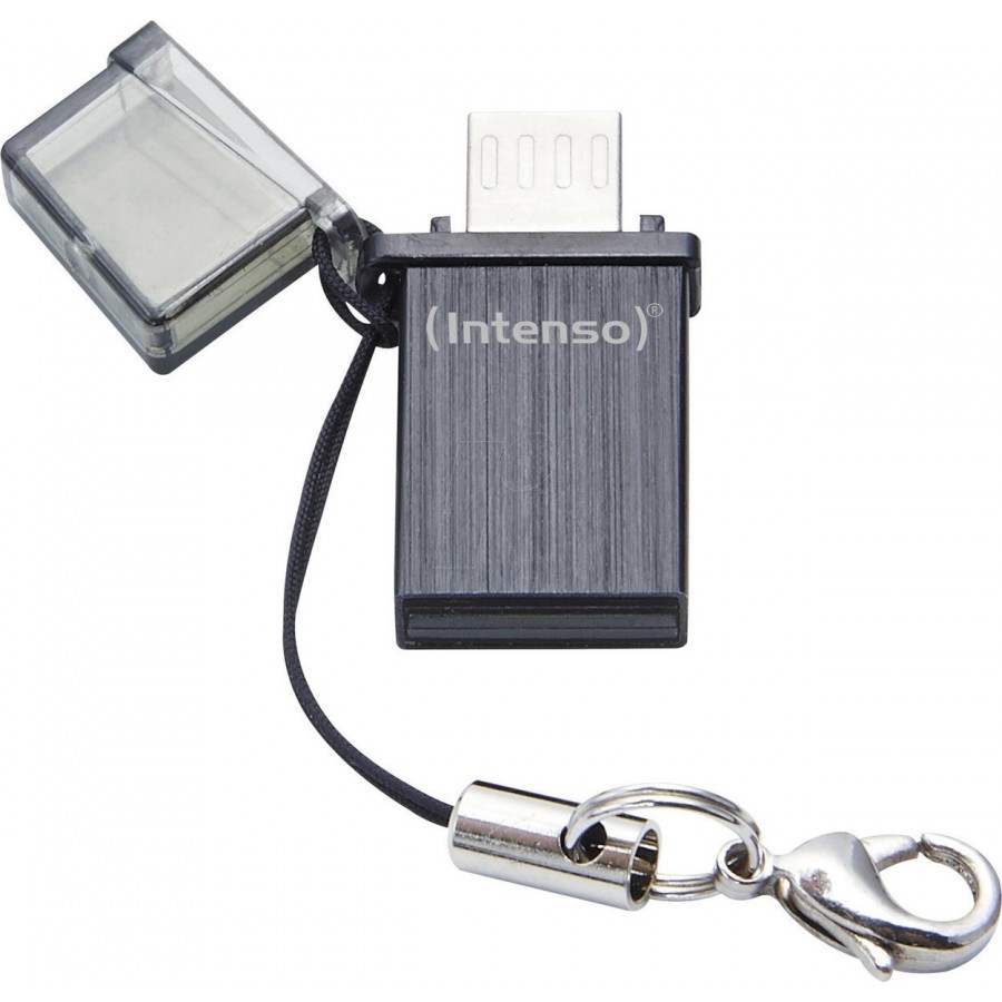 INTENSO 3524470 MINI MOBILE LINE 16GB USB 2.0 DRIVE BLACK
