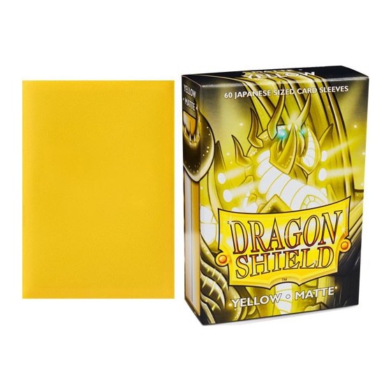 DRAGON SHIELD YELLOW JAPAN MATTE