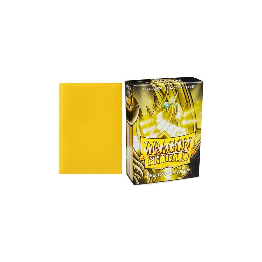 DRAGON SHIELD YELLOW JAPAN MATTE