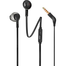 JBL Tune 205 Earbuds Handsfree με Βύσμα 3.5mm Μαύρο