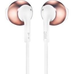JBL Tune 205 Earbuds Handsfree με Βύσμα 3.5mm Ροζ Χρυσό
