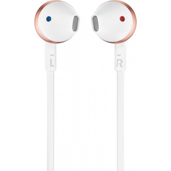 JBL Tune 205 Earbuds Handsfree με Βύσμα 3.5mm Ροζ Χρυσό