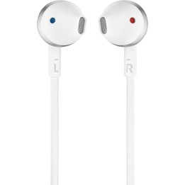 JBL Tune 205 Earbuds Handsfree με Βύσμα 3.5mm Ασημί