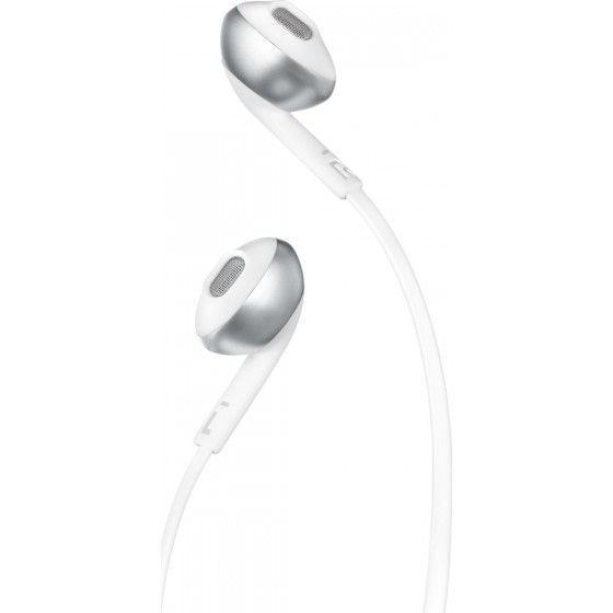 JBL Tune 205 Earbuds Handsfree με Βύσμα 3.5mm Ασημί