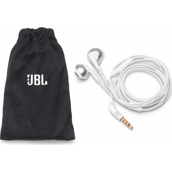 JBL Tune 205 Earbuds Handsfree με Βύσμα 3.5mm Ασημί