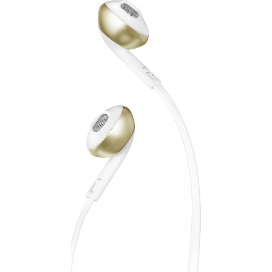 JBL Tune 205 Earbuds Handsfree με Βύσμα 3,5mm Χρυσό