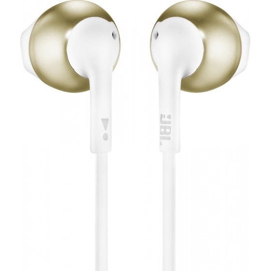 JBL Tune 205 Earbuds Handsfree με Βύσμα 3,5mm Χρυσό