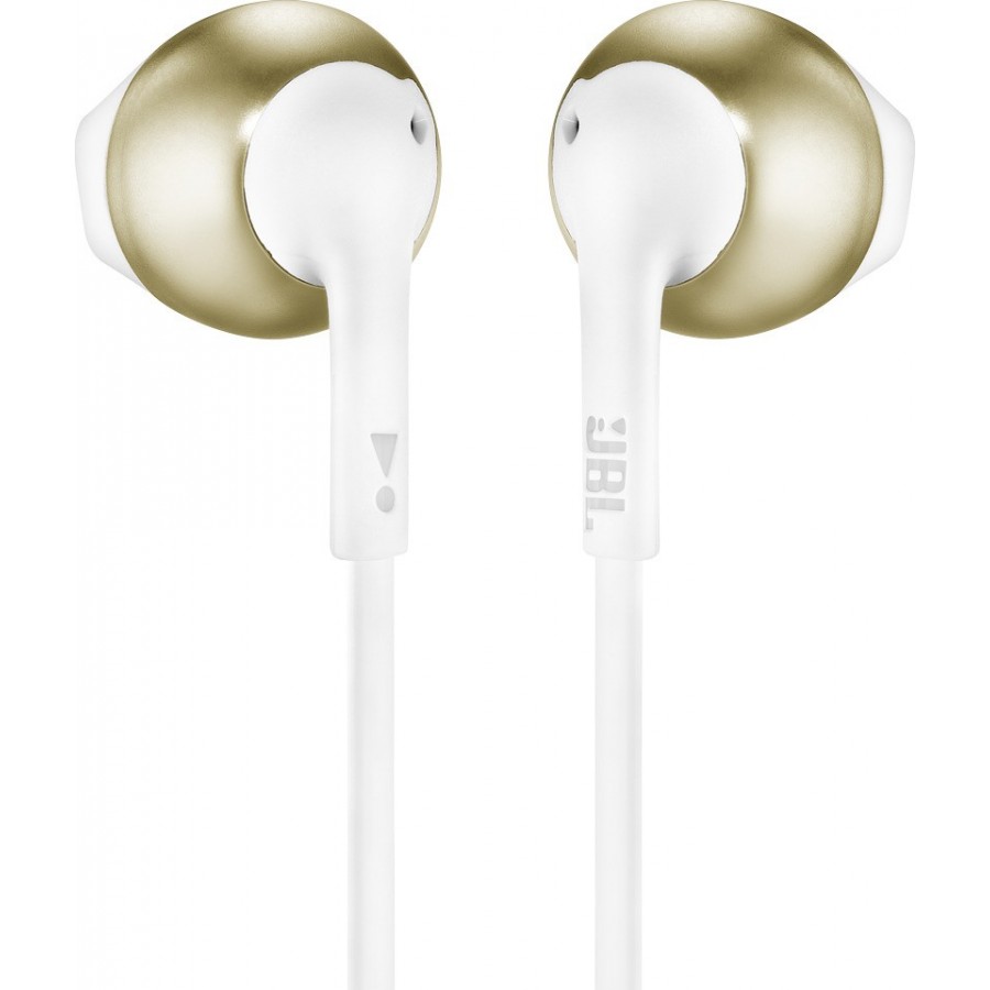 JBL Tune 205 Earbuds Handsfree με Βύσμα 3,5mm Χρυσό