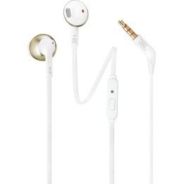 JBL Tune 205 Earbuds Handsfree με Βύσμα 3,5mm Χρυσό
