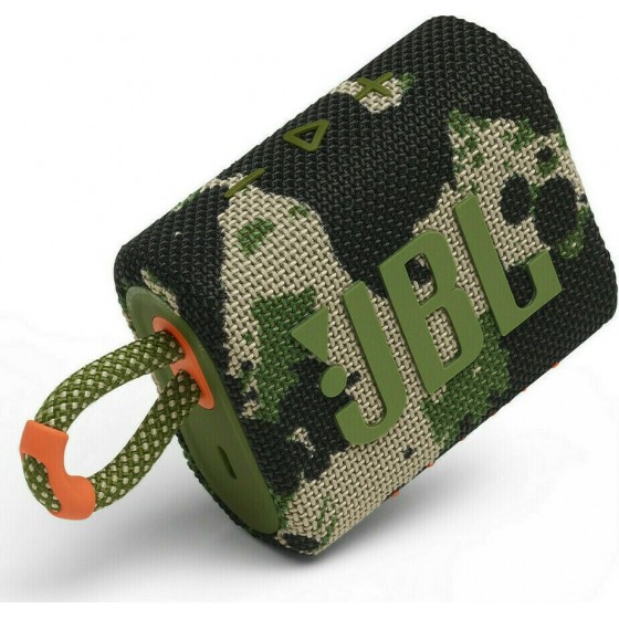 JBL GO3 Portable Bluetooth Speaker Waterproof IP67 - Squad (JBLGO3SQUAD) Χακί