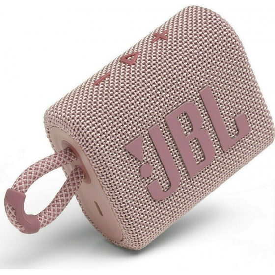JBL GO3, Portable Bluetooth Speaker, Waterproof IP67, - Pink (JBLGO3PINK) Χρώμα Ρόζ