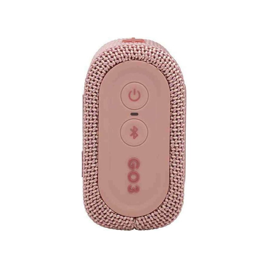 JBL GO3, Portable Bluetooth Speaker, Waterproof IP67, - Pink (JBLGO3PINK) Χρώμα Ρόζ
