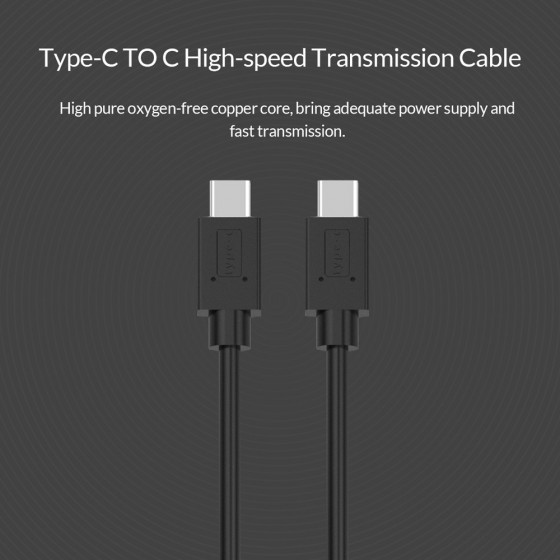 ORICO εξωτερική θήκη για 2.5" HDD 2139C3, USB 3.1, 10Gbps, 4TB, διάφανη